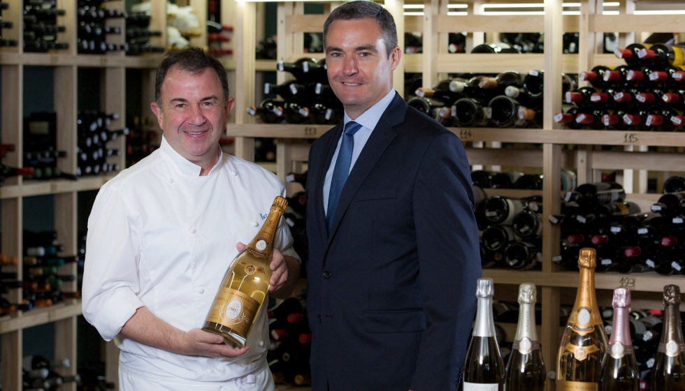 Martin Berasategui y Louis Roederer simbolizan la unin de dos grandes figuras gastronmicas