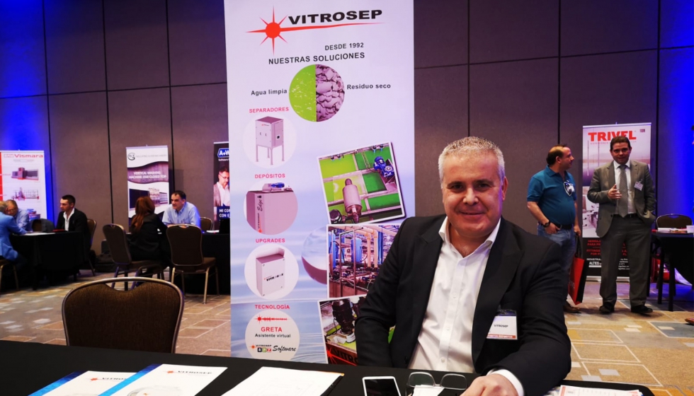 Josep Sais, director general de Vitrosep, en Chile Glass