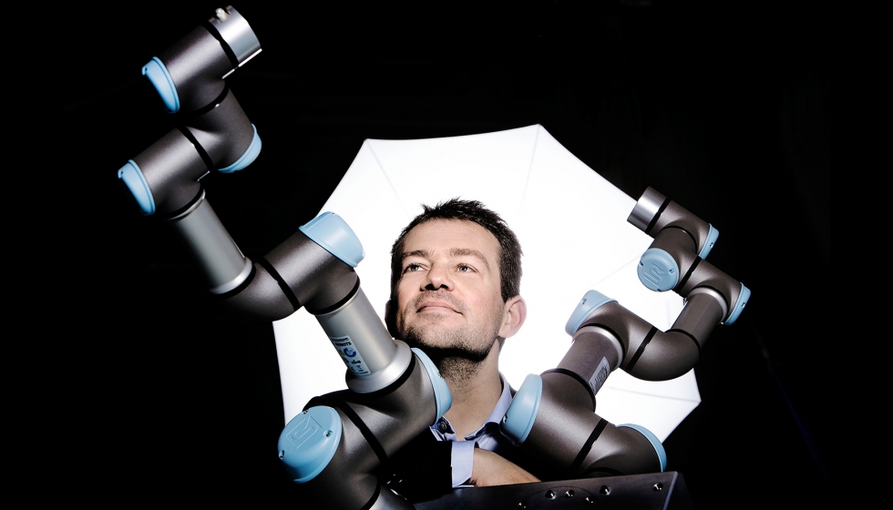 Esben stergaard, fundador y director tcnico de Universal Robots