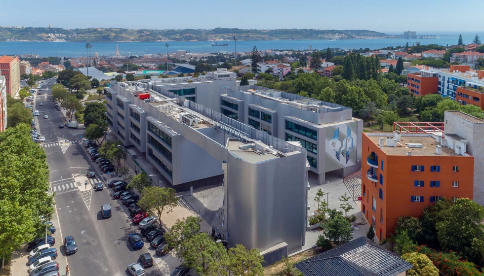Imagen global del centro de negocios de Restelo, en Lisboa