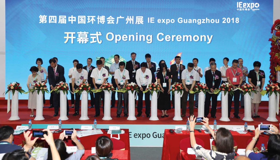El pasado mes de septiembre se celebr IE expo Guangzhou, que reuni a 505 expositores y 26.493 visitantes