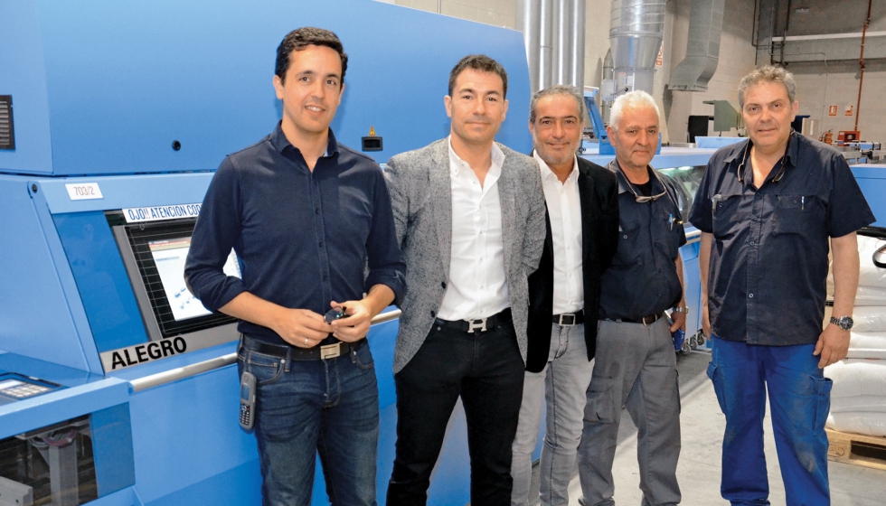 De izquierda a derecha, Enrique Daz, director de operaciones; Luis Francisco Hedo, director general; Carlos Barnes...
