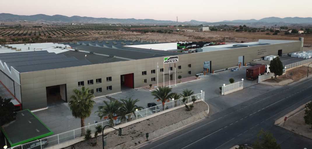 Vista general de la fbrica de Inmesol en Corvera (Murcia)