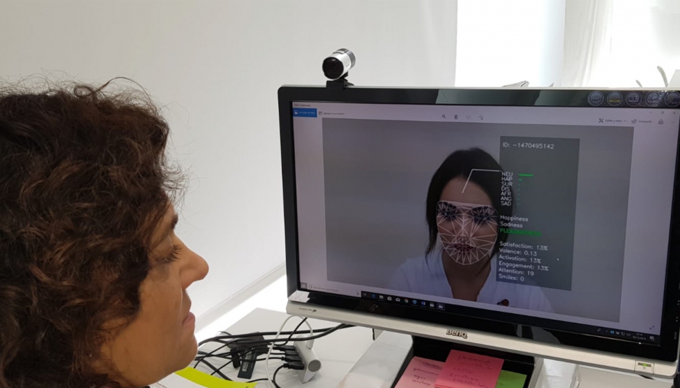 Ainia trabaja con tecnologas de anlisis automtico de expresin facial con algoritmos