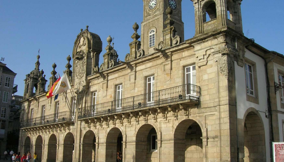 Fachada del Ayuntamiento de Lugo. Foto: Jos Antonio Gil Martnez