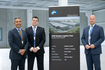 AMB Property Europe aprovech� la apertura del nuevo parque log�stico para presentar su nueva oficina en Madrid
