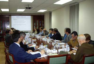 First meeting of the agricultural forum, held in Madrid last May