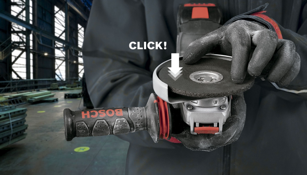 X-Lock permite cambiar el accesorio necesario de forma fcil, rpida, segura y sin herramientas