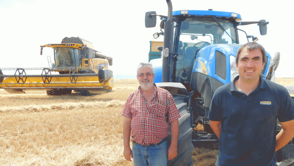 Los Fernando Martn, dos generaciones de agricultores que combinan experiencia y conocimiento
