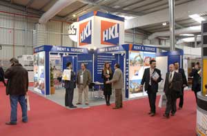 Stand of HKL in Smopyc 2008, where he presented their latest products in machinery for public works