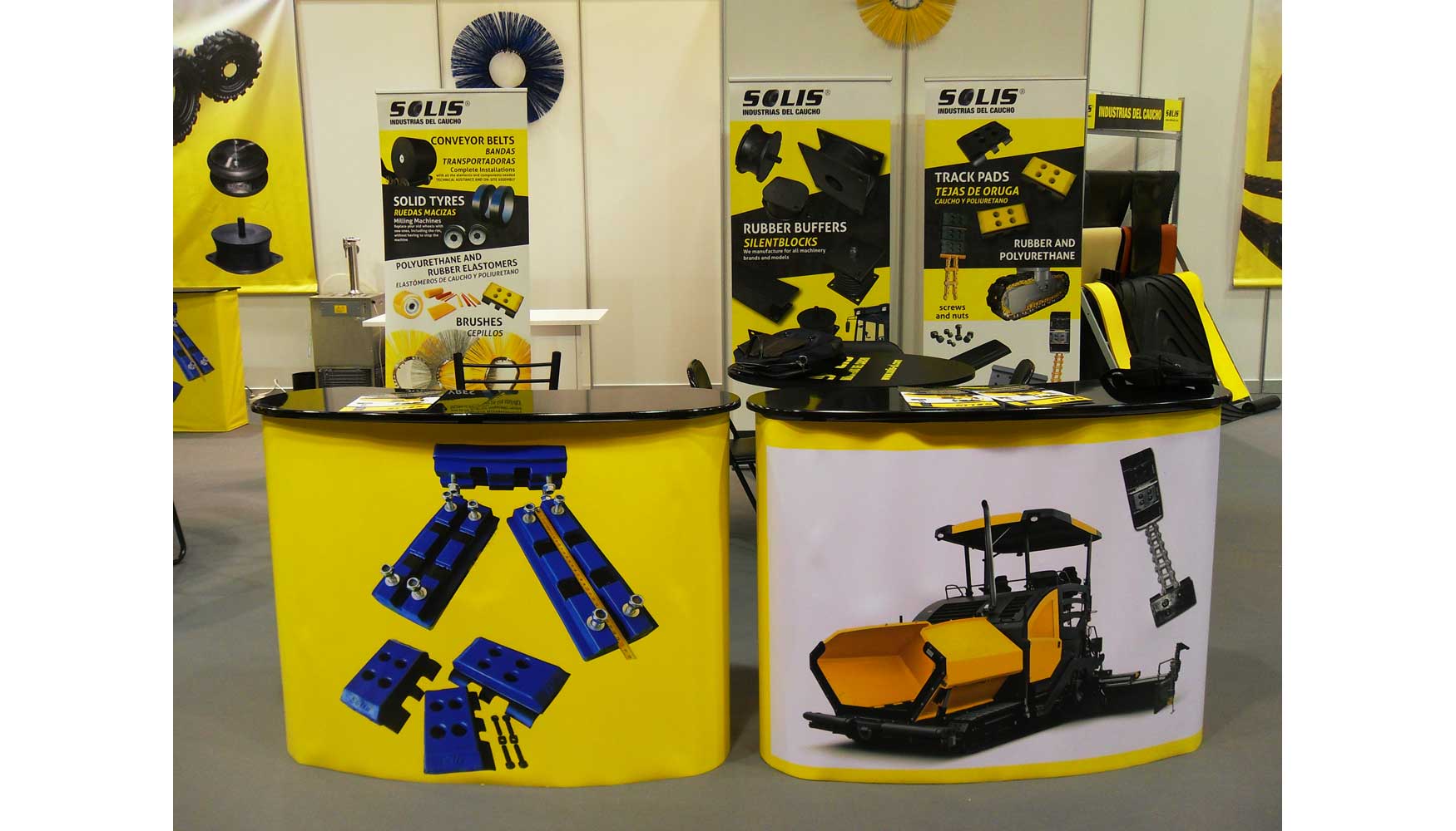 Solis Industrias del Caucho mostrar en Bauma 2019 una buena representacin de su gama de productos