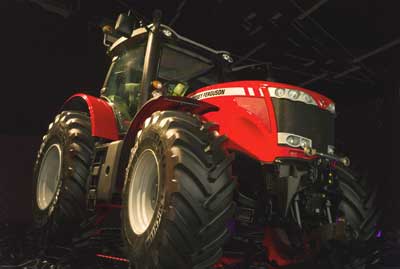 The new star of the company, based in France, is a 365 HP tractor