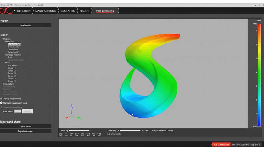 Software Digimat-AM Advanced Solver de e-Xstream engineering