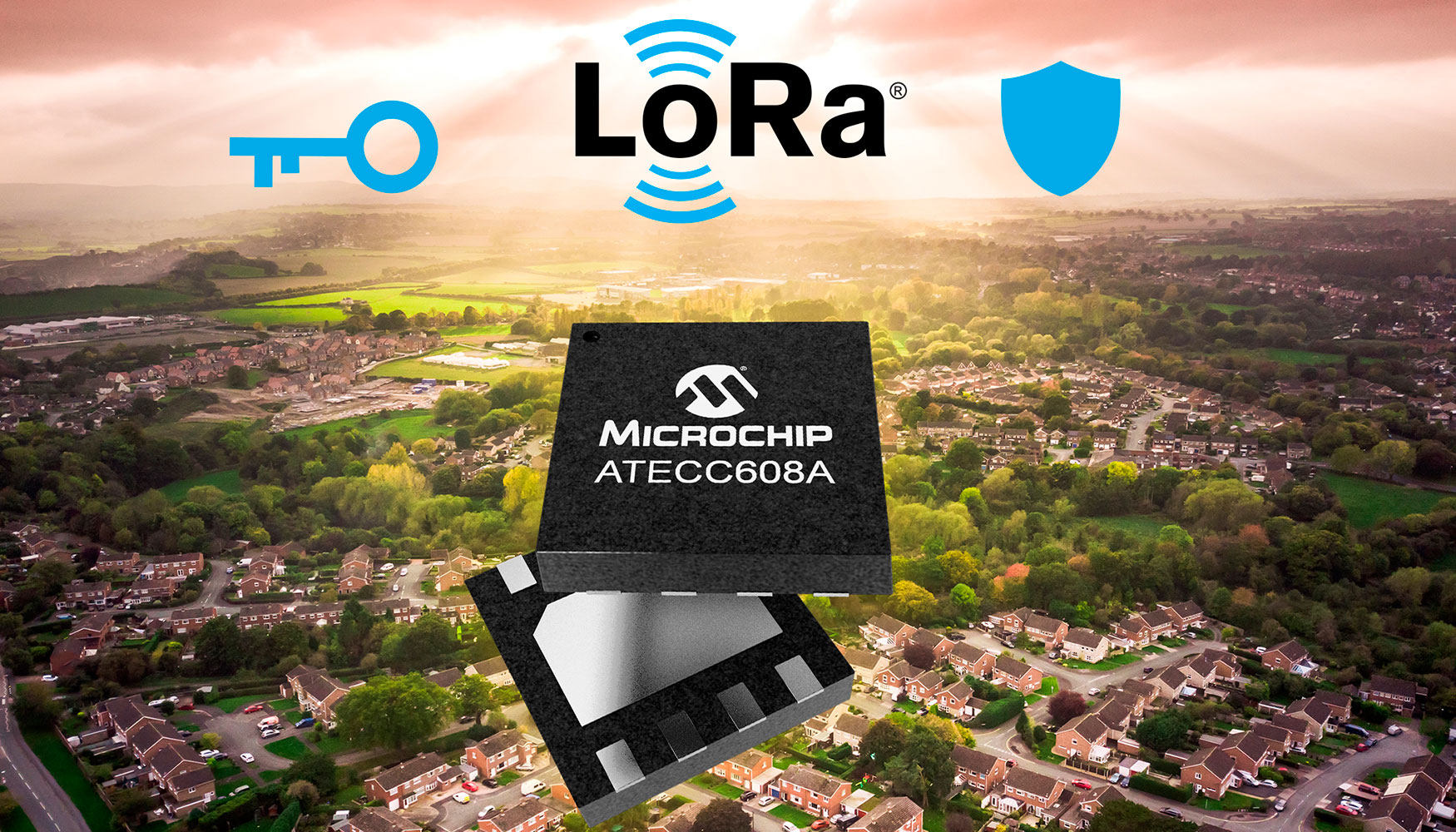 El ATECC608A destaca por su gran compatibilidad y se puede conectar a cualquier microcontrolador y radio LoRa