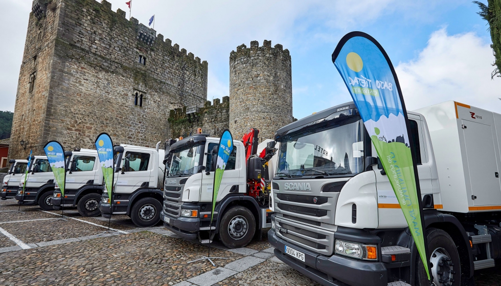 Los camiones Scania entregados con una potencia de 320 cv recurren exclusivamente a un sistema de recirculacin de gases (SCR) para reducir sus...