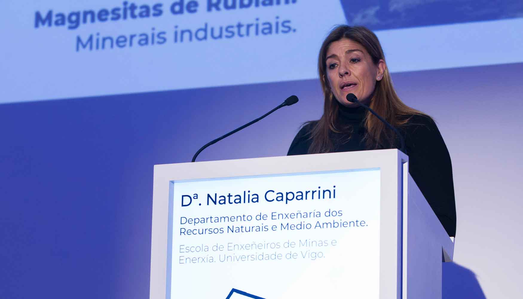 Natalia Caparrini, de la Escuela de Ingenieros de Minas y Energa de la Universidad de Vigo