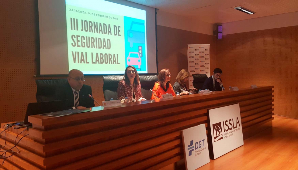 III Jornadas de Seguridad Vial Laboral, celebradas en Zaragoza