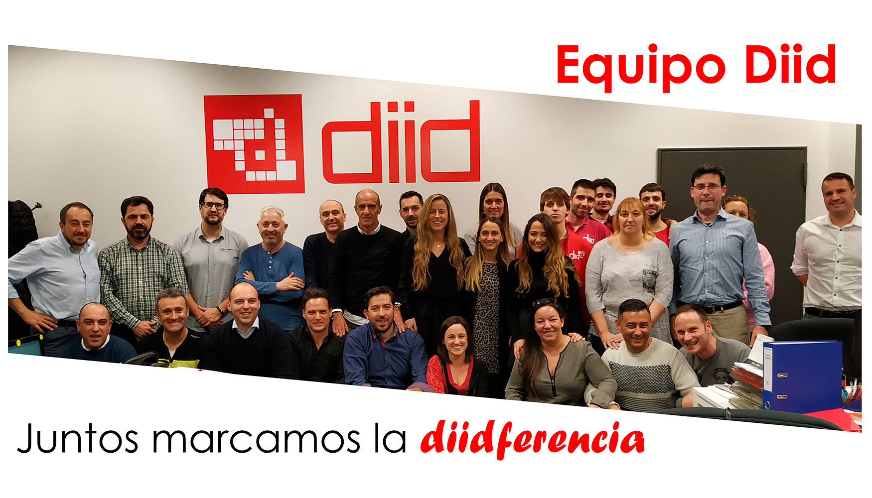 Foto de familia del equipo de Diid Seguridad