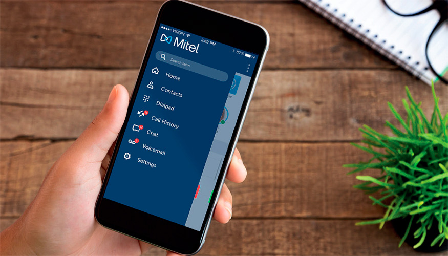 Mitel ayuda a que las empresas estn conectadas, se comuniquen y colaboren de forma fluida en entornos mixtos