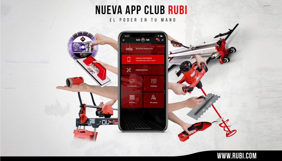 La nueva App Club Rubi es totalmente gratuita y est disponible en Google Play y Apple Store