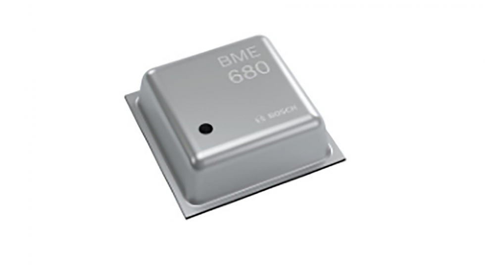 Bosch Sensortec BME680 combina sensores de temperatura, humedad, presin y gas para control, medida, seguimiento y deteccin del entorno...