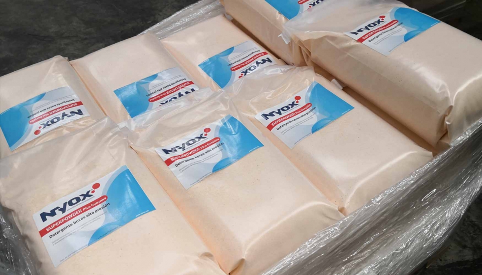 La familia Nyox Superpowder est formada por detergentes en polvo altamente concentrados y de elevadas prestaciones que estn teniendo una gran...