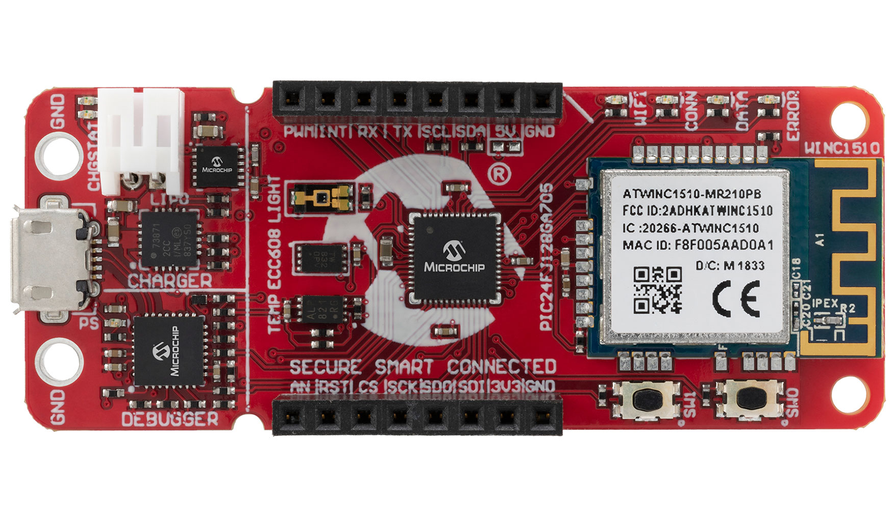 La tarjeta de desarrollo PIC-IoT WG permite que los diseadores de microcontroladores PIC puedan aadir conectividad a la nube fcilmente a productos...