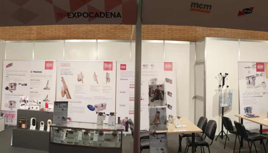 Stand de DOM-MCM en ExpoCadena 2019