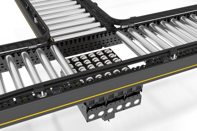 Plataforma MCP Interroll para Corea