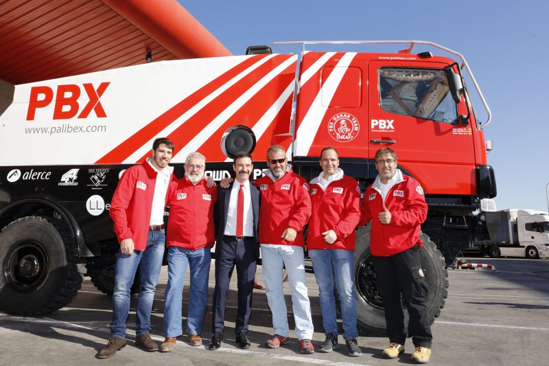 Equipo del PBX Dakar Team 2018