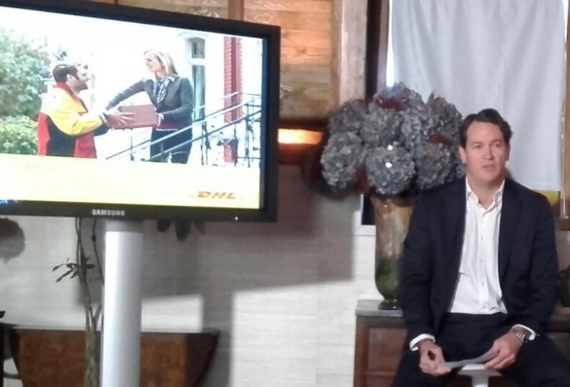 Claude Piwko, Director General de DHL Parcel Espaa y Portugal en la presentacin