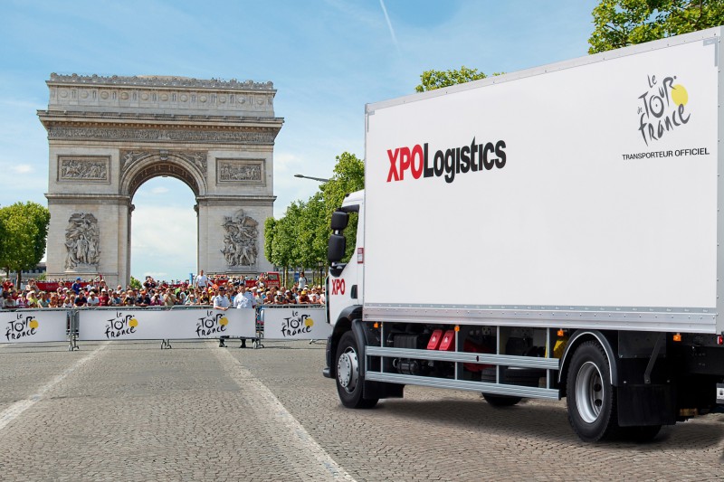 Tour de Francia Champs Elysees XPO Logistics