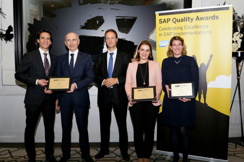 El Corte Ingls, Ferrovial y Logista han sido las empresas ganadoras de los SAP Quality Awards 2016 en Espaa y Portugal