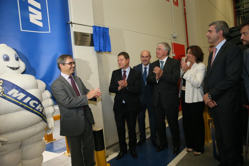 Inauguracin Centro de Michelin en Illescas. Fuente: Castilla La Mancha