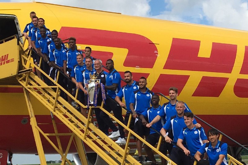 El Leicester City viaja con DHL a Estocolmo para su enfrentamiento con el Bara en la International Champions Cup