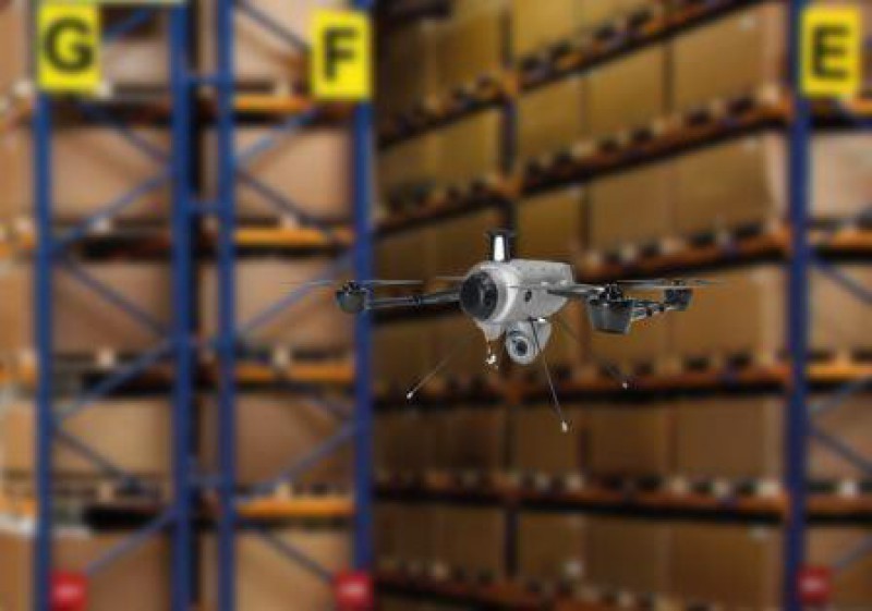 Geodis desarrolla un drone inventarista con Delta Drones