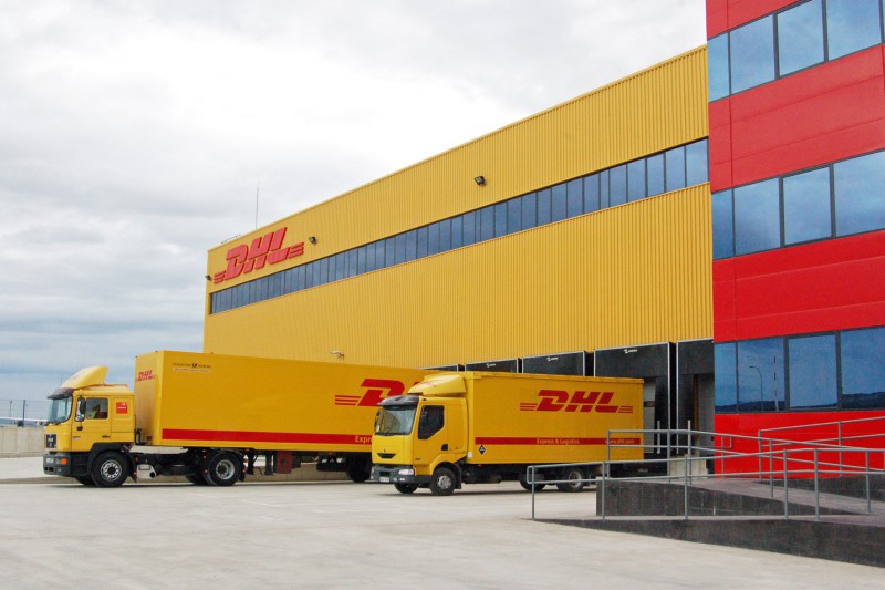Instalaciones de DHL en el Aeropuerto de Foronda (Vitoria)