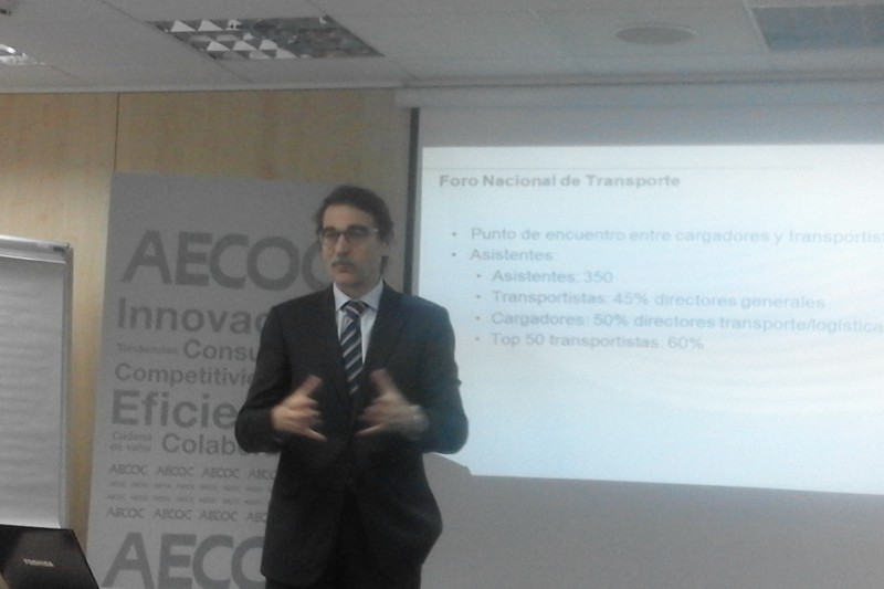 Alejandro Snchez, director de Logstica y Transporte de AECOC