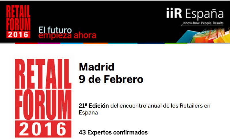 iiR Retail Forum 2016