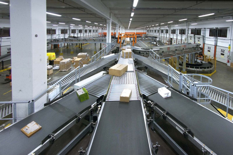 OCM Sorting System TNT depot Milan