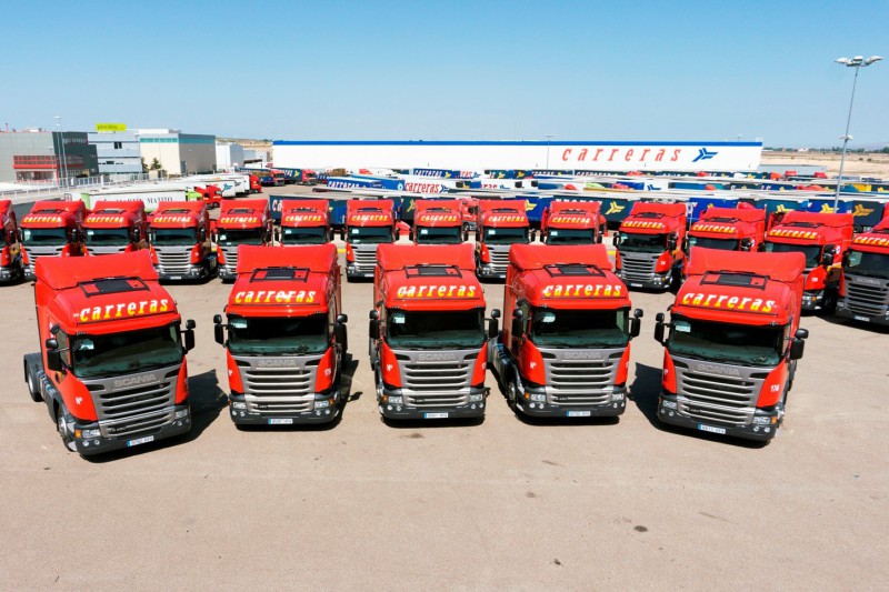 50 camiones Scania Euro 6 para Carreras Grupo Logstico