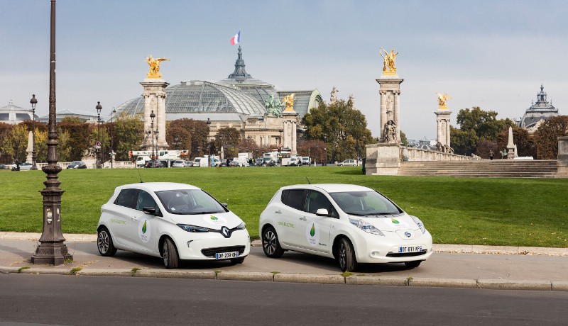 Alianza Renault Nissan cede 200 vehculos 100% elctricos a Paris Climat 2015