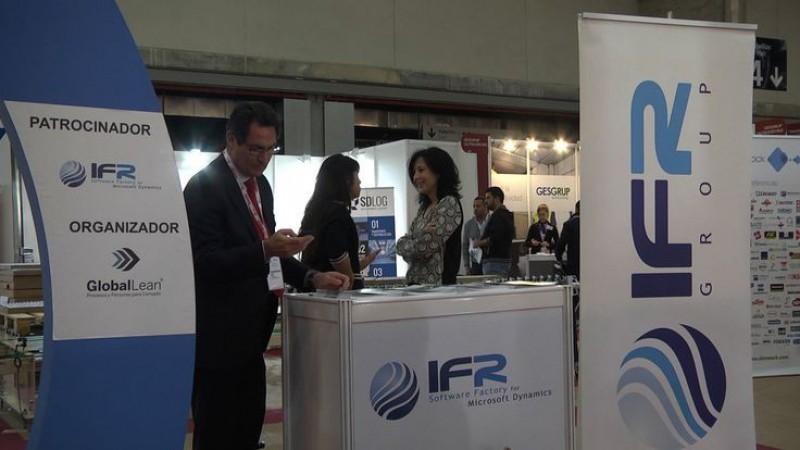 Stand de IFR Group en el III Foro tecnolgico Global Lean en Logistics
