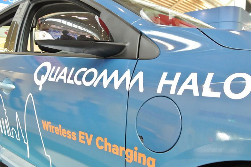 Carga inalmbrica de bateras Qualcomm Halo Wireless Electric Vehicle Charging (WEVC)