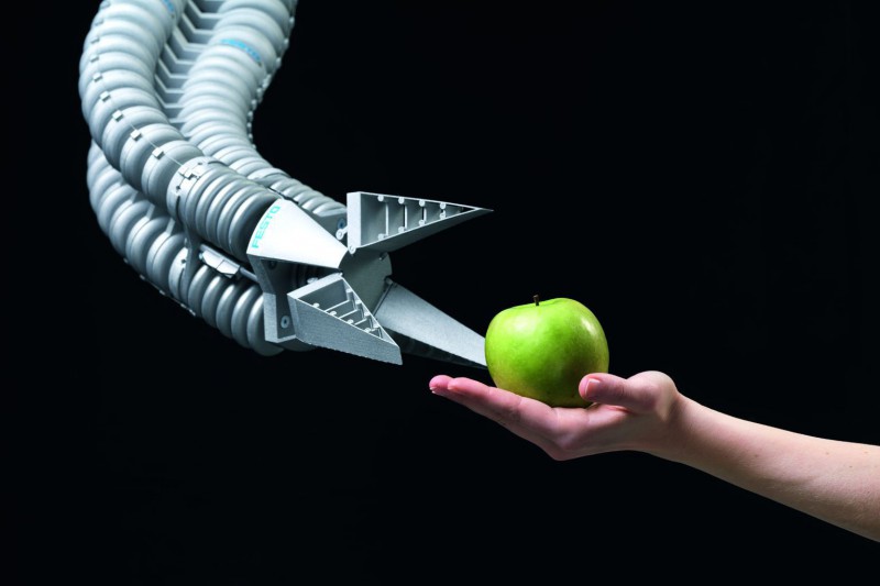 Bionic_Handling_Assistant de Festo en Hispack 2015