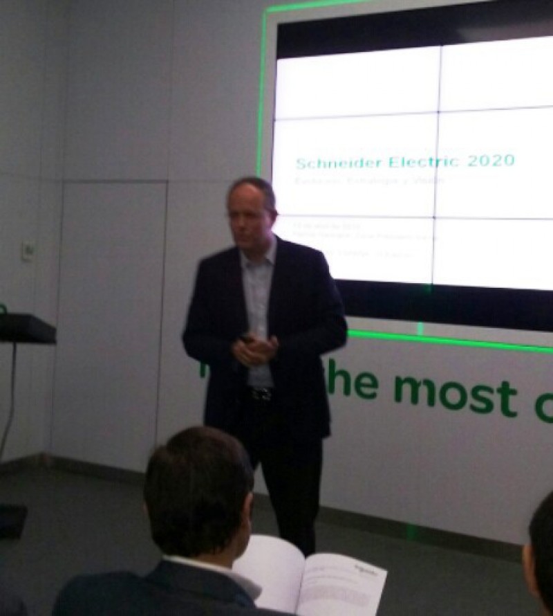 Schneider is ON/Vision&Trends&quote; 2020, Patrick Gaonach, Country President de Schneider Electric para Espaa y Portugal