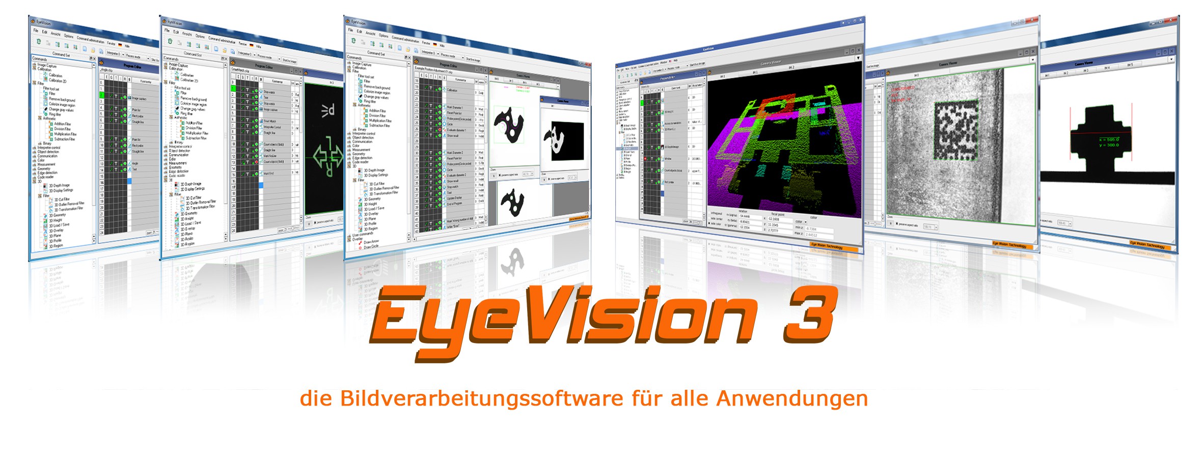 EyeVision 3 solucin sencilla para usuarios e integradores de procesamiento de imgenes de EVT