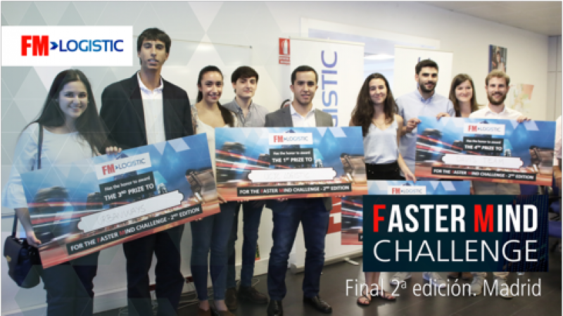Ganadores y finalistas espaoles del II Fast Mind Challenge de FM Logistic