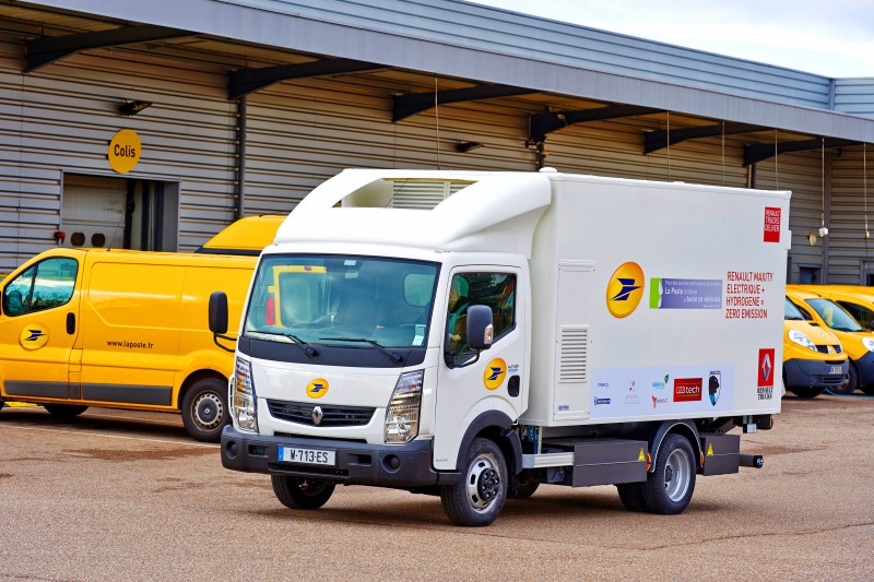 El Maxity Elctrico de 4,5TN de Renault Trucks...