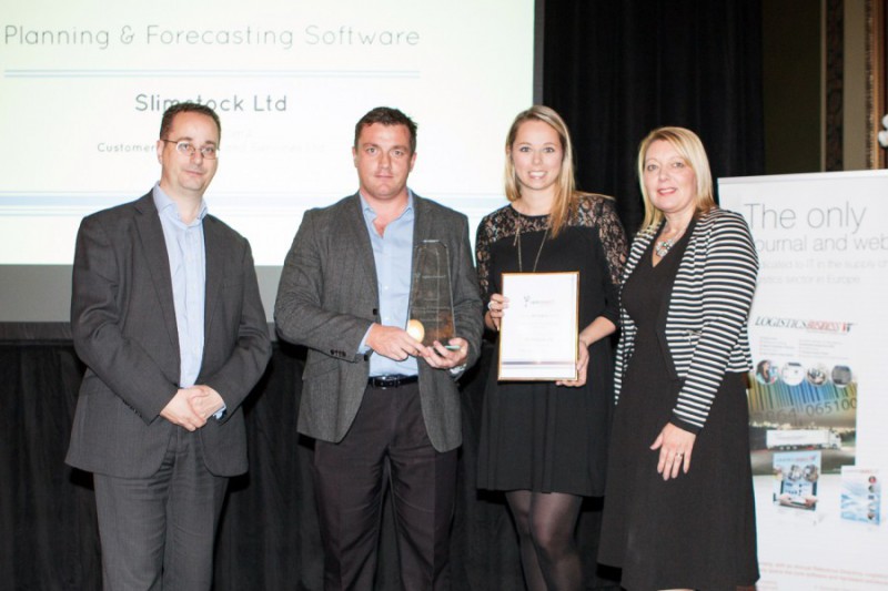 Slimstock reconocido con los Logistics Business IT Awards 2014
